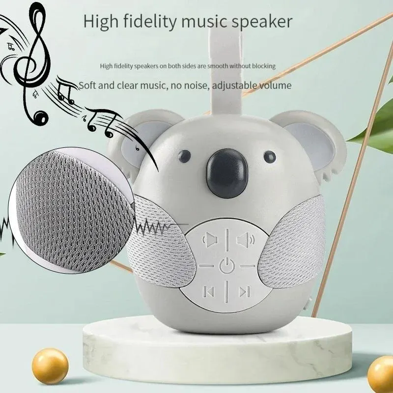 Soothing Music Machine Baby Sleep Aid Features White Noise And Soft Light Newborn Sleep-Soothing Toy A Must-Have For Moms And Babies